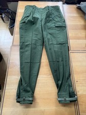Original Schwedische Armee Feldhose M59 C50 Cargo Hose Outdoor Bushcraft Vintage