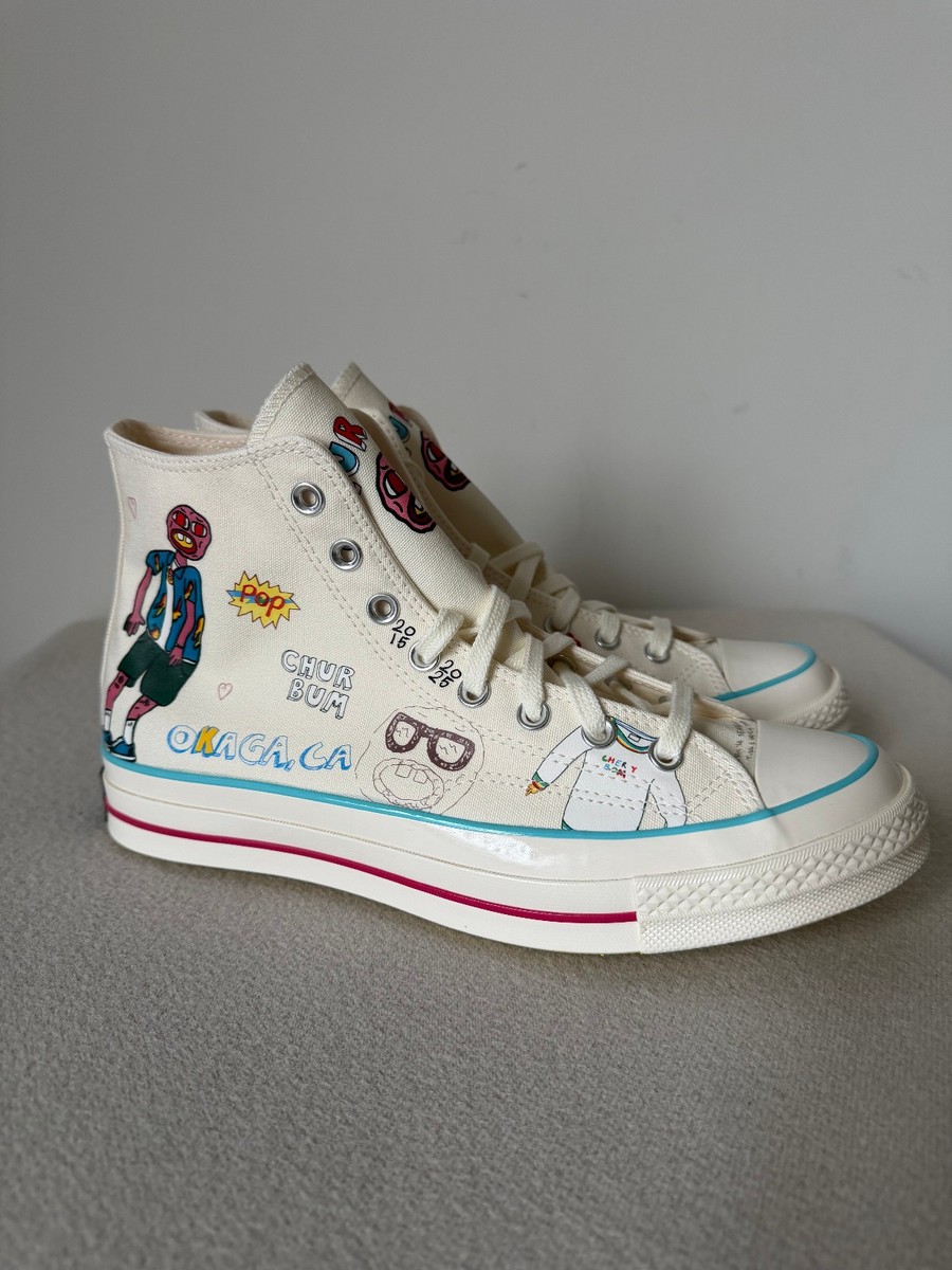 Converse x Golf Wang Cherry Bomb Chuck 70 - Size 10 - NEW | eBay