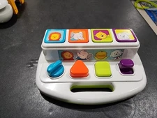 Battat Pop Up Pals Toy for Toddlers Interactive Animal Discovery Game