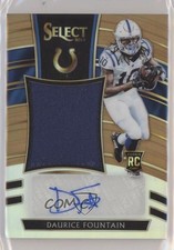 2018 Panini Select Copper Prizm 31/49 Daurice Fountain #JM-DF Auto 2jq