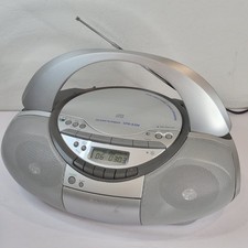 Sony CFD-S350 CD/Cassette Portable Boombox W/ Power Cord FULLY WORKING