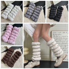 Women Thicken Leg Warmer Calf Socks Winter Knee High Boot Covers Fashion