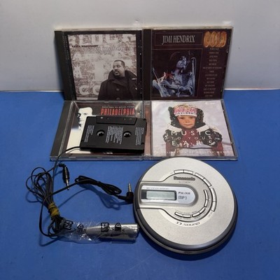 Panasonic SL-CT582V Portable CD Player FM/AM MP3 w/ CDs Adapter