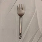 Royal Danish International Sterling Silver 8.75" Large Cold Meat Serving Fork
