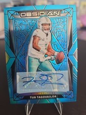 2024 Panini Obsidian - Tua Tagovailoa #120 Blue Signatures /25 (AU)