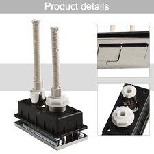 Discharge Switch Button Dual Flush Toilet Button Effortless Discharge Switch
