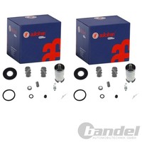 2X Autofren Bremssattel RAPARATUR-SATZ Hinten Passend FüR Abarth Grande Punto