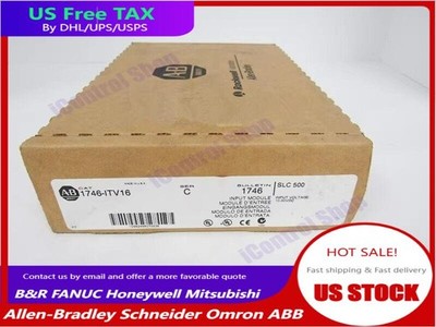 New Sealed AB 1746-ITV16 SER C SLC 16 POINT DIGITAL INPUT MODULE 1746ITV16