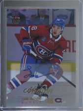 2024-25 Upper Deck Fleer Ultra Rookies Rainbow Foil Lane Hutson #204 Auto x1d