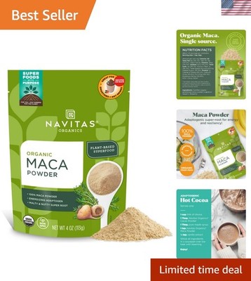 Maca Powder   100% Gelatinized Peruvian Maca for Adaptogen Smoothies, Lattes,...