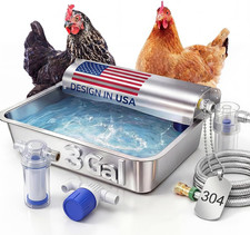 Automatic Chicken Waterer Real 304 Stainless ...