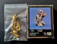 VERLINDEN PRODUCTION 1/35 LAW GUNNER / VIETNAM N°444 RESINA FIGURE MODEL KIT