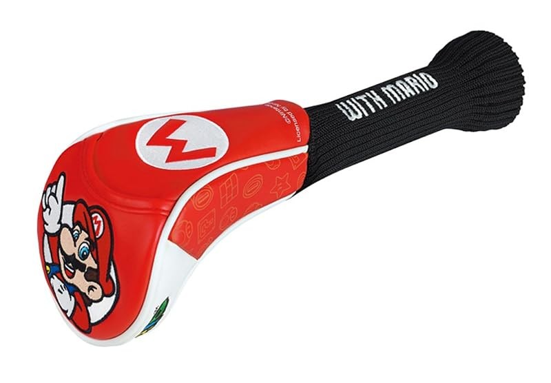 Golf Head Cover for FW Fairway Wood 460cc SUPER MARIO BROS (Mario) SMHF001 Japan