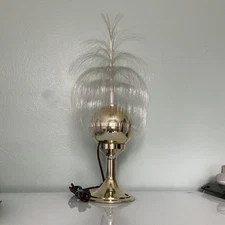 Fiber Optic Lamp Light Space Age MCM Style Retro Futuristic Vintage FLAWED PARTS