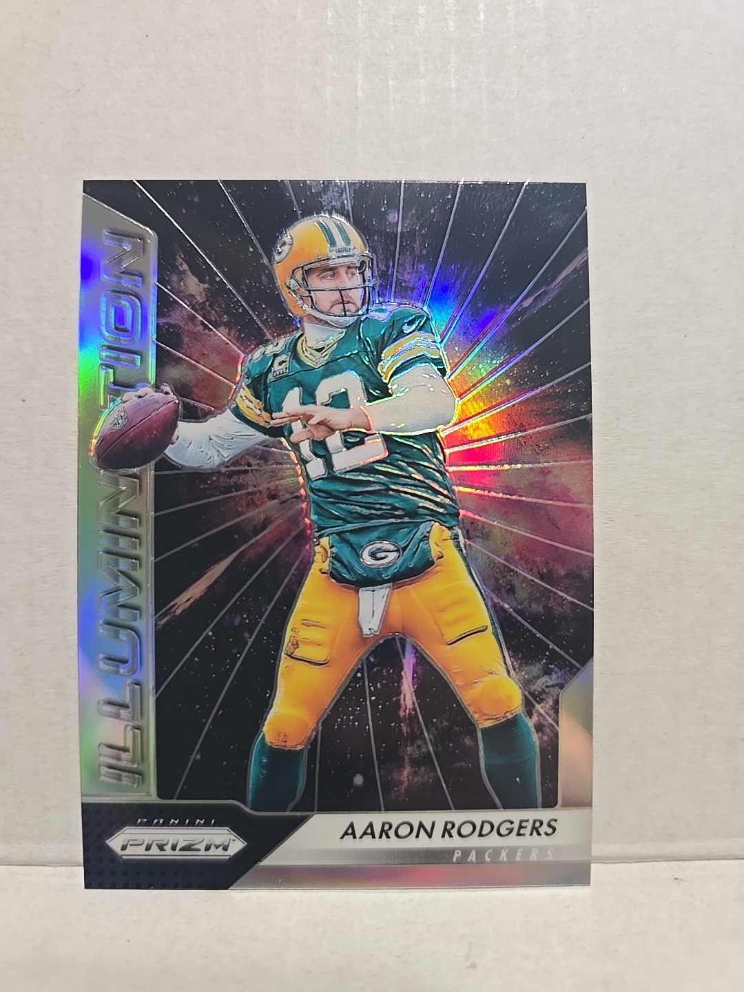 2016 Panini Prizm - Illumination Aaron Rodgers #6 Silver Prizm