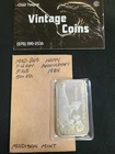 VINTAGE MADISON MINT HAPPY ANNIVERSARY 1984 1 OZ .999 FINE SILVER BAR