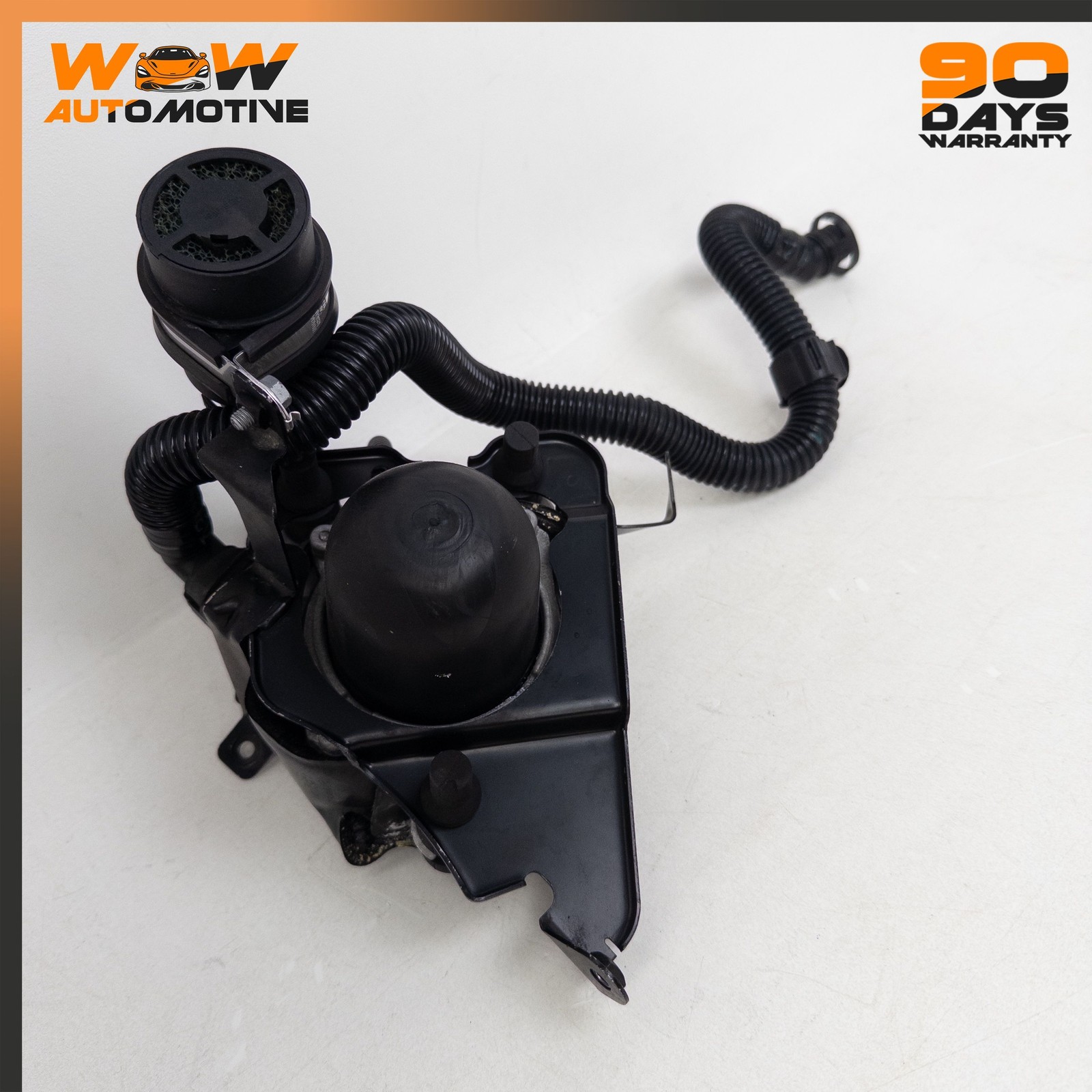 04-17 BENTLEY CONTINENTAL GTC FRONT SECONDARY AIR FILTER SMOG PUMP HOSE PIPE OEM