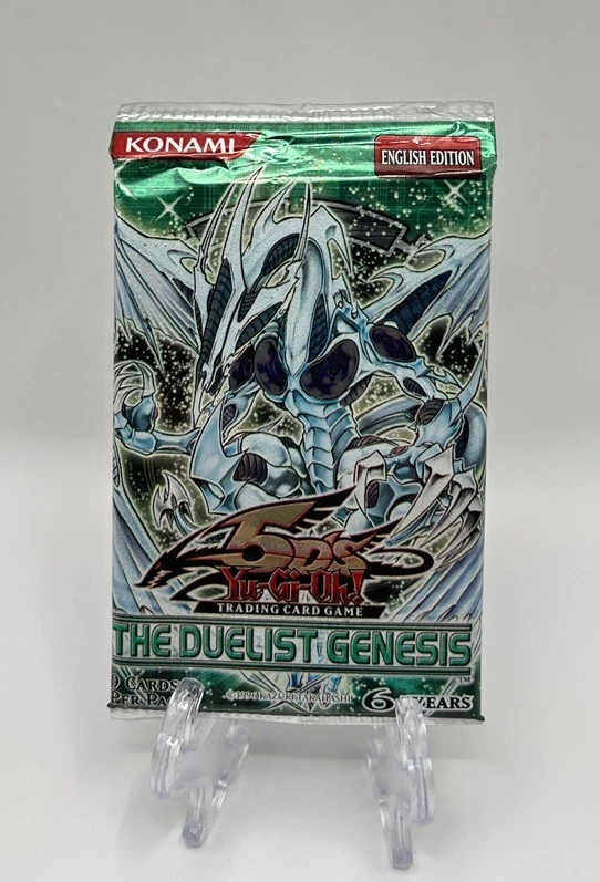 The Duelist Genesis Sealed Yu-Gi-Oh! Booster Packs in English for