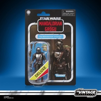 Hasbro The Vintage Collection (3.75 ) VC395  The Mandalorian & Grogu DELUXE Neu
