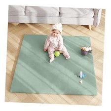 Baby Play Mat 48"x48"   Thick, Non-Slip Foam Mat for Babies and Toddlers. green