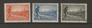 AUSTRALIA SG147 49 Centenary Victoria Set Fine Used Perf 10.5 C/ £26