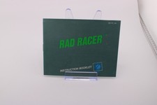 Rad Racer Nintendo NES Manual