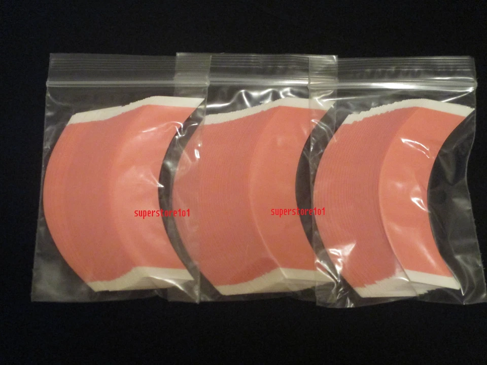 Walker "CC" Contour Sensi -Tack Red Liner Tape (108 Tiras) ~ Pelucas y Toupee. Foto 3 de 4