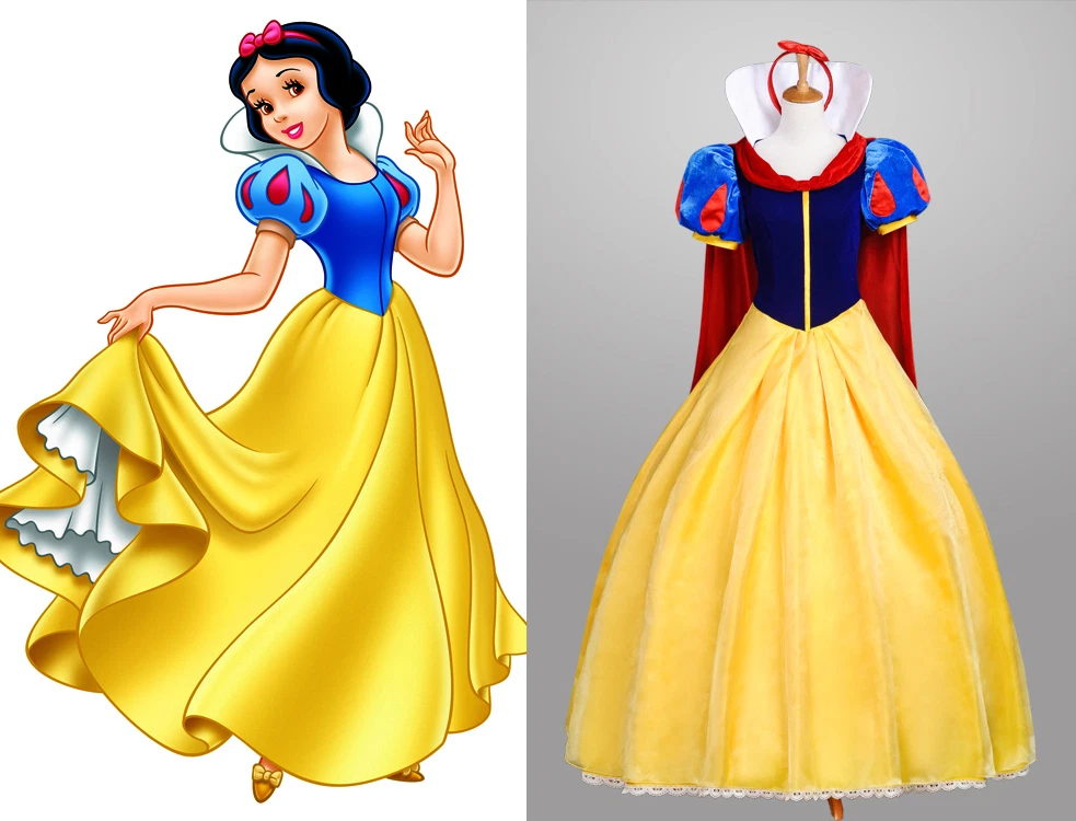 Snow white formal best sale dress