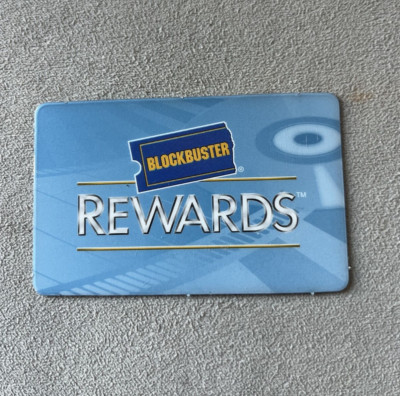2 Cartes De Membre Blockbuster Video Rares - Vintage Las Vegas Années 90/2004, Occasion