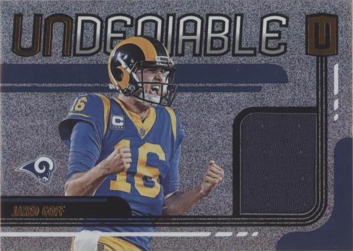 2019 Panini Unparalleled Jared Goff #UN-JG - 1 of 2