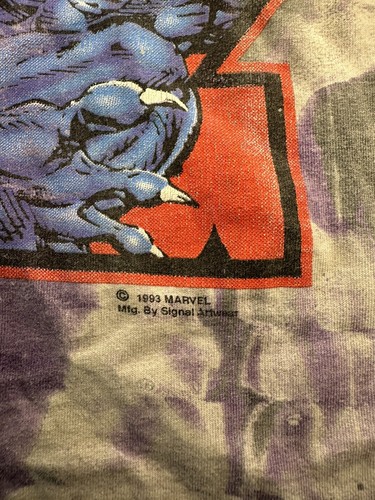 VTG X Men Marvel T Shirt RARE Signal Vintage 90s Vintage Wolverine Comic Book - Picture 3 of 8