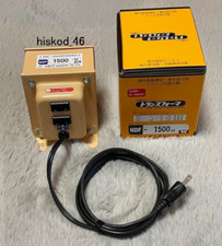 Nissho Voltage Transformer Converter Ndf NDF-1500U AC110V-AC127V to AC100V 1500W
