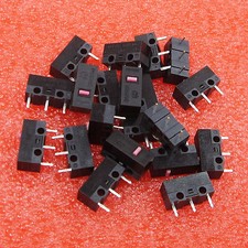 10pcs 12.8 5.8 6.5mm Mouse Microswitch Stable Pushbutton Switches