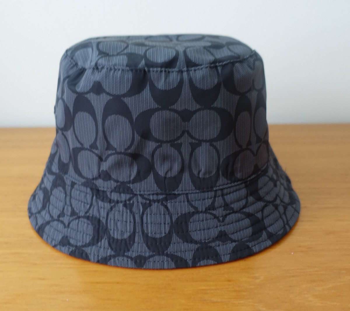 Coach nylonn logo bucket hat, reversible Pink Nylon Reversible Coach bucket hat. Never been... | Depop main image 2