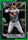 2024 BOWMAN CHROME MOJO GREEN REFRACTOR PARALLEL #80 AARON JUDGE 15/99