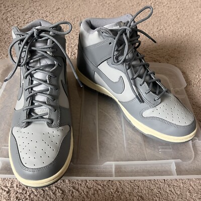 NIKE DUNK HIGH Grey Size 8.5 Shoes | eBay display picture 3