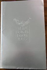 Vintage 1985 The Buick Book Sales Brochure