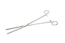 2PK 12" Straight Hemostat Forceps Locking Clamps Stainless Steel Surgical Tool