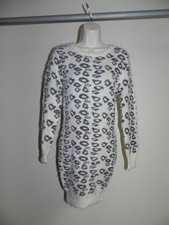 Rhapsody Sweater Dress Womens Small Animal Print NWOT