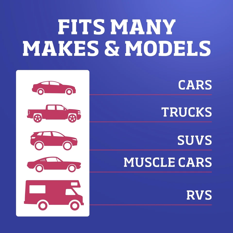 Kit espaciador de ventilador de 1 pulgada, espaciador de ventilador (14548), piezas de automóvil, plateado Foto 3 de 4
