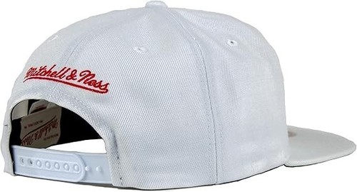 PARA HOMBRES MITCHELL & NESS NBA TOP SPOT SNAPBACK NBAWC JORDAN CHICAGO BULLS - BLANCO - Imagen 3 de 3