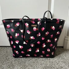 12. Gently used Kate Spade Black Heart Tote Bag