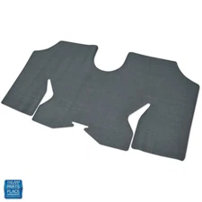 1973-1977 Buick Century Regal Trunk Mat Felt Green Gray EA