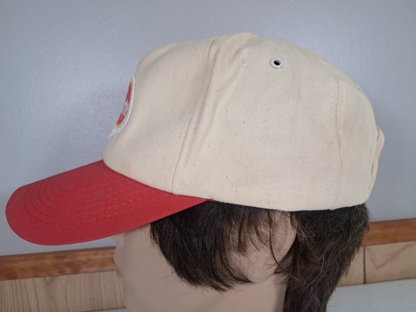 Del Monte Patch Hat Cap Gray Adjustable Snapback … - image 4