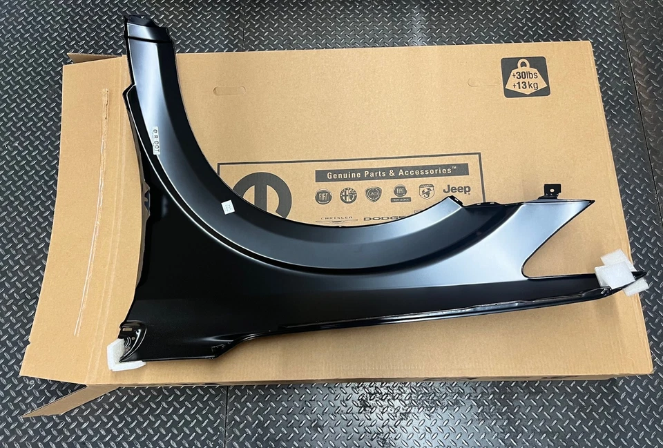 Крыло 2009-2020 Dodge Journey переднее правое со стороны пассажира 5076730AE MOPAR от оригинального производителя - Изображение 4 из 4
