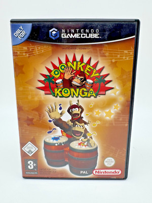 Donkey Konga Nintendo Gamecube Cib mit Anleitung