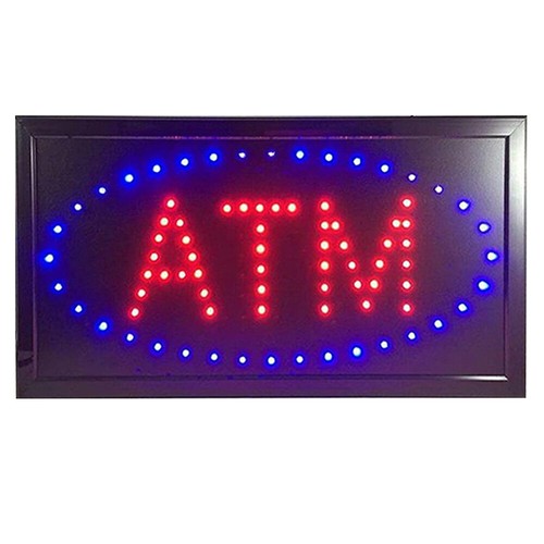 Letrero de negocios con luz LED de neón ultra brillante pantalla de movimiento animada abierta con encendido/apagado - Imagen 31 de 33