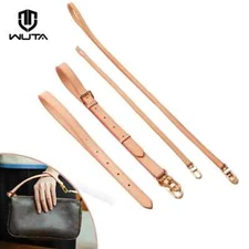 Vachetta Leather Bag Strap Replacement for LV Pochette Adjustable Shoulder Belts