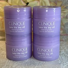 Lot 4 X - Clinique Take The Day Off Cleansing Balm .5 oz/15 ml ea  2oz FreeShip