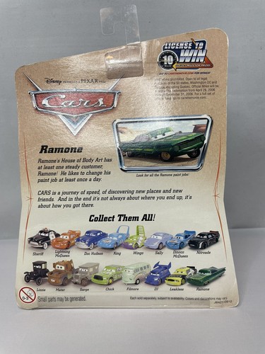 Veicolo Disney Pixar Cars Ramone Metal 1:55 nuovo confezione sigillata 2005 - Foto 3 di 4